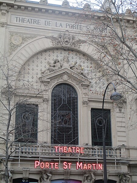 Théâtre de la Porte-Saint-Martin - Paris 10ème
