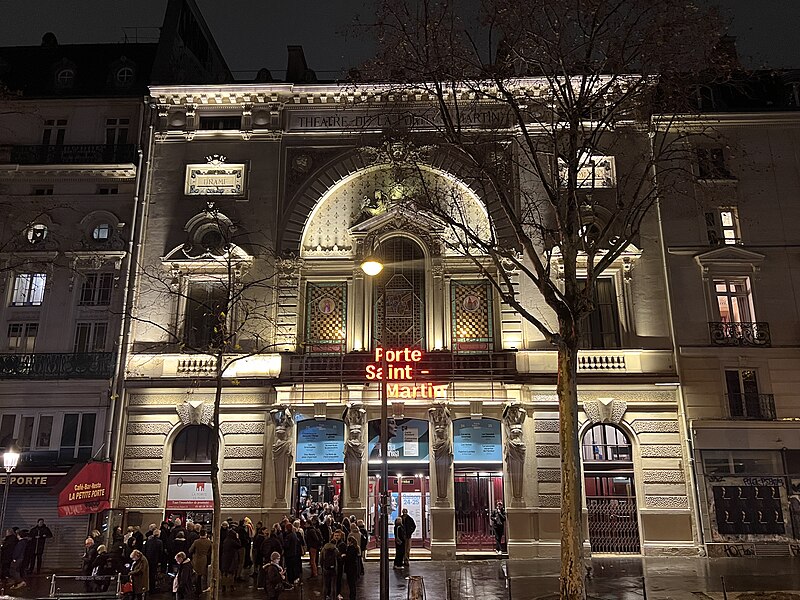 Théâtre de la Porte-Saint-Martin - Paris 10ème