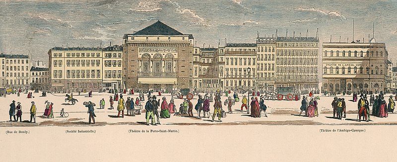 Théâtre de la Porte-Saint-Martin - Paris 10ème