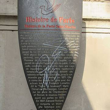 Théâtre de la Porte-Saint-Martin - Paris 10ème