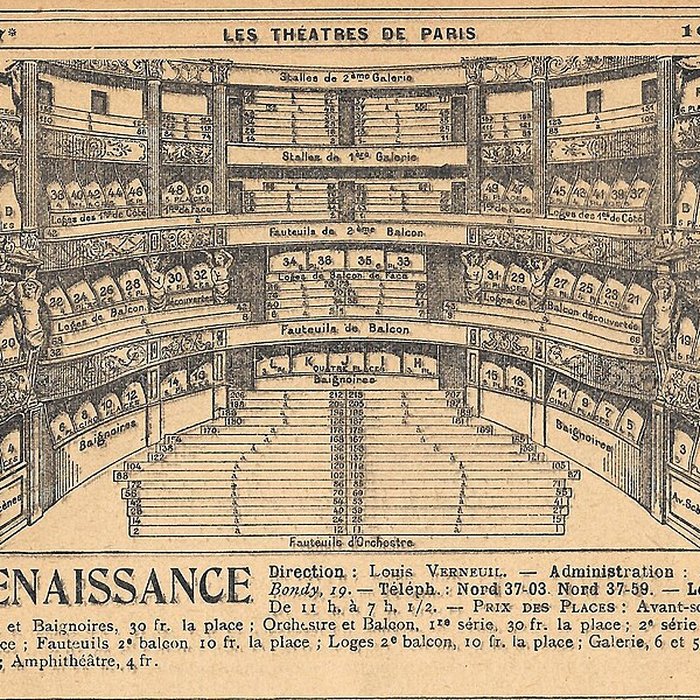 Photo de Théâtre de la Renaissance à Paris