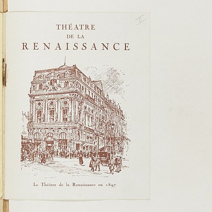Photo de Théâtre de la Renaissance à Paris