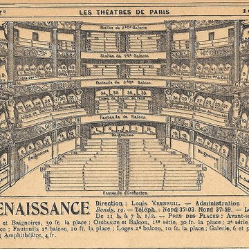 Théâtre de la Renaissance à Paris