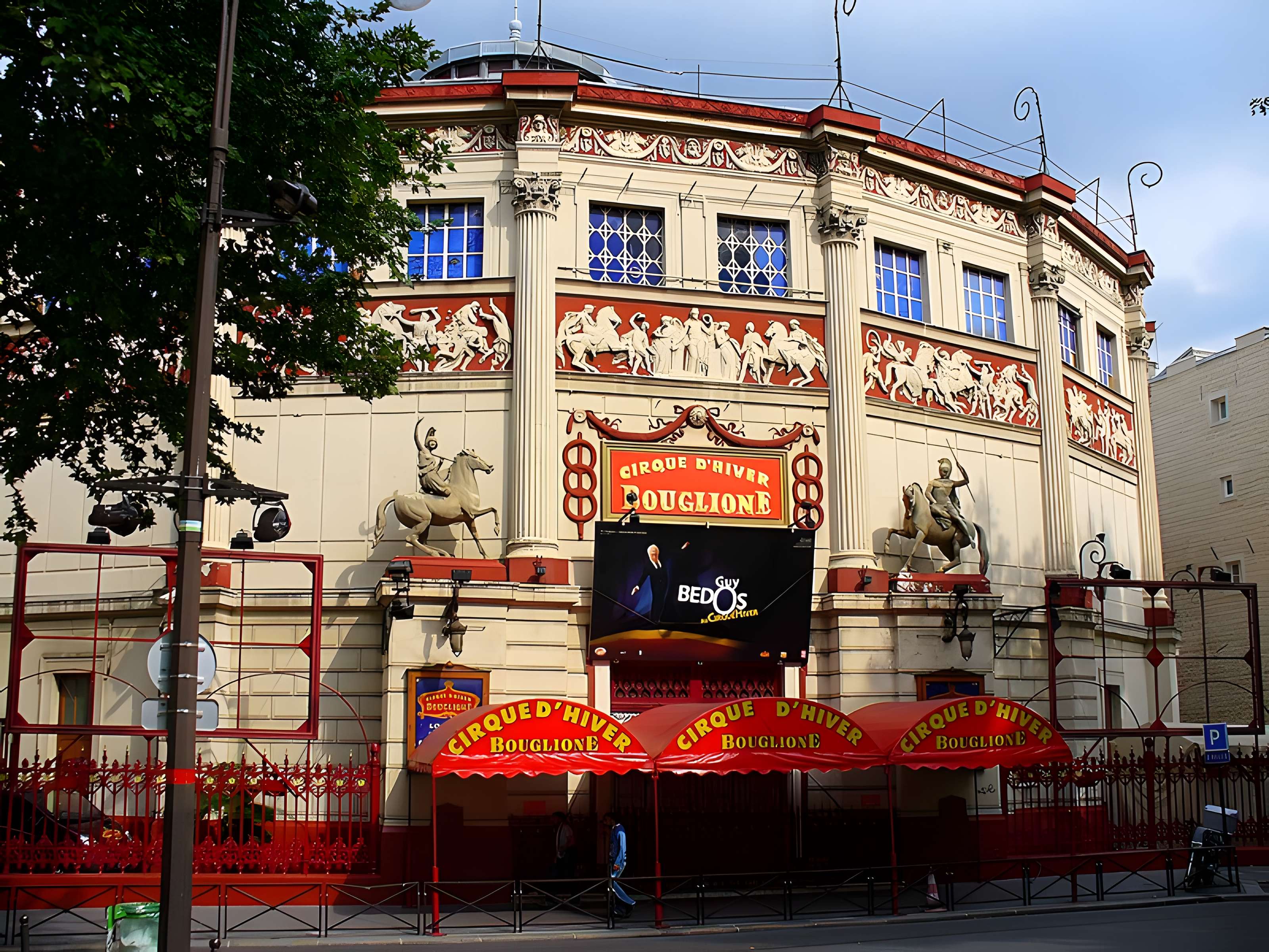 Cirque d'hiver à Paris