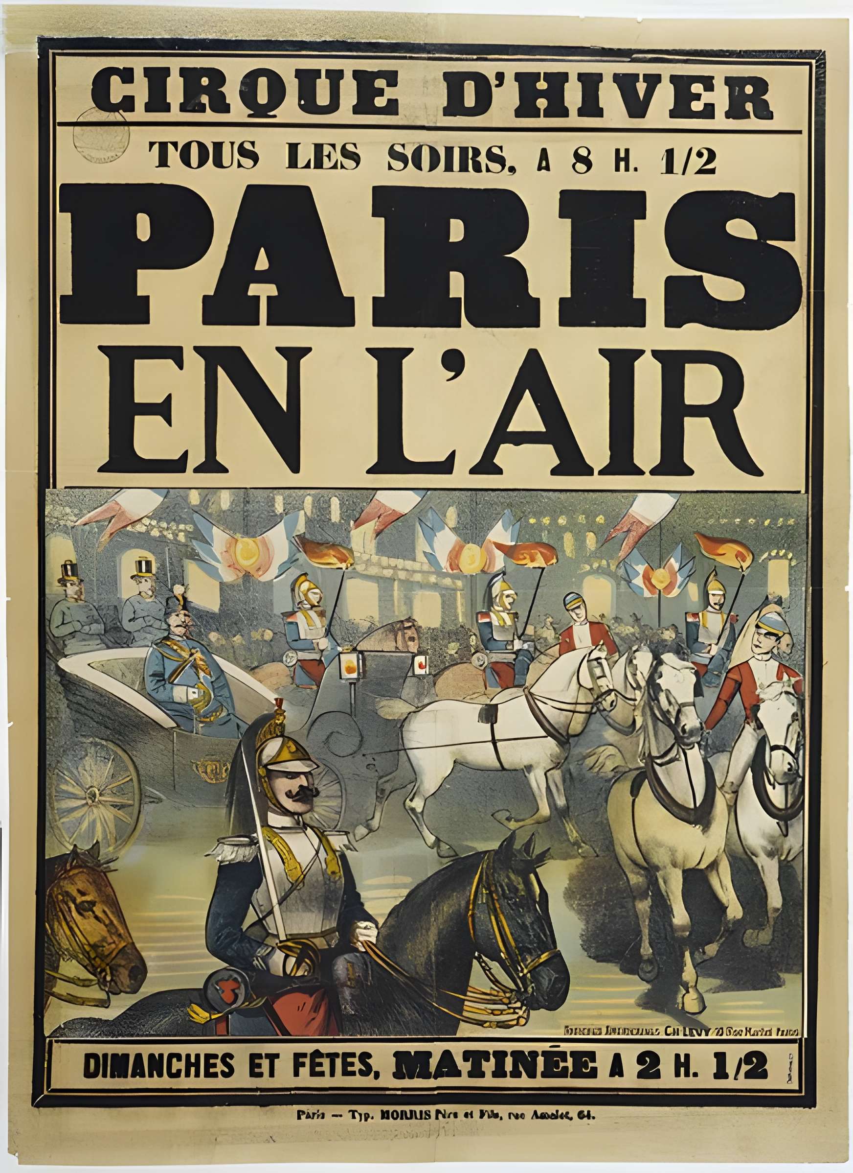Cirque d'hiver à Paris