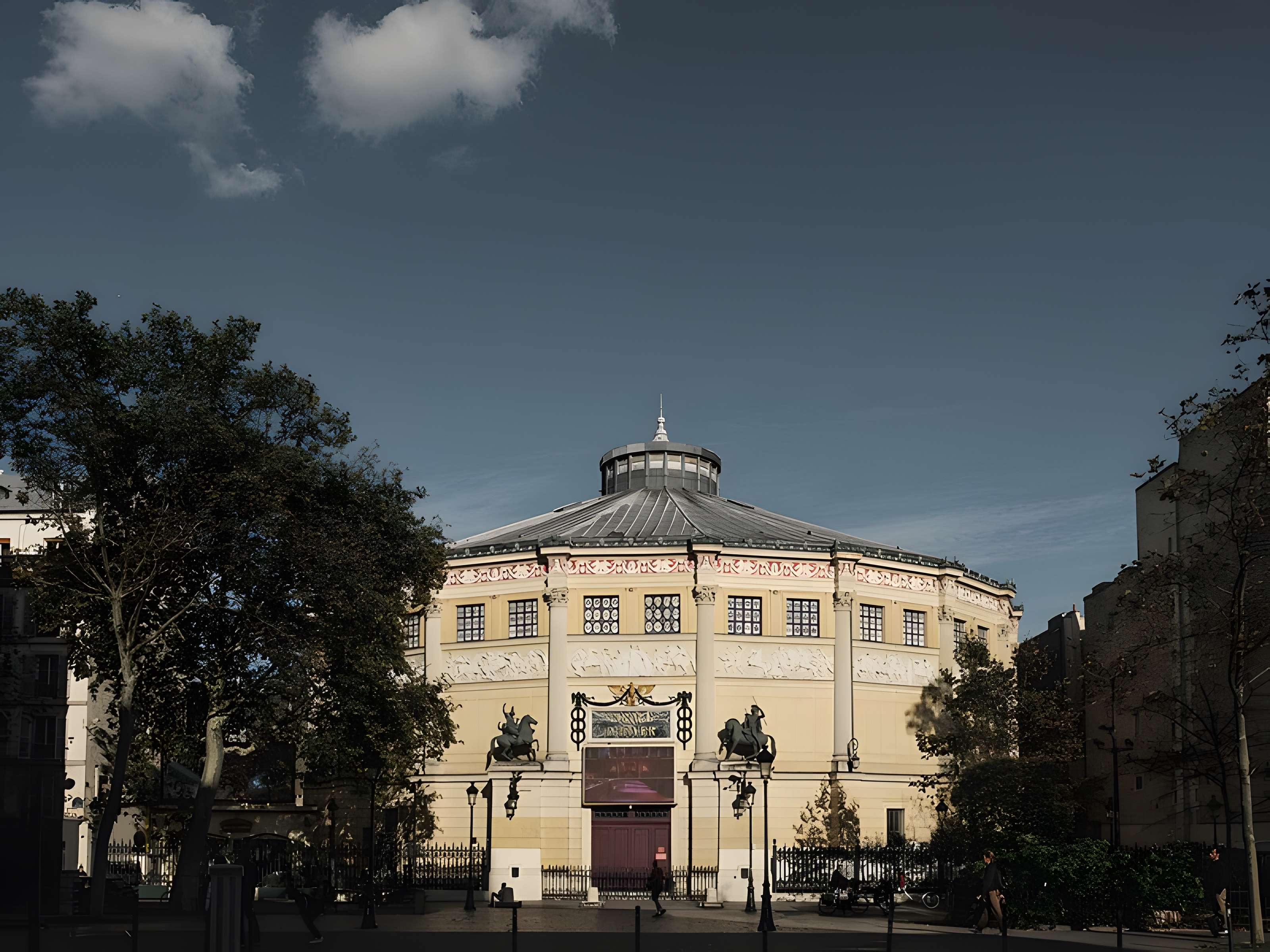 Cirque d'hiver à Paris