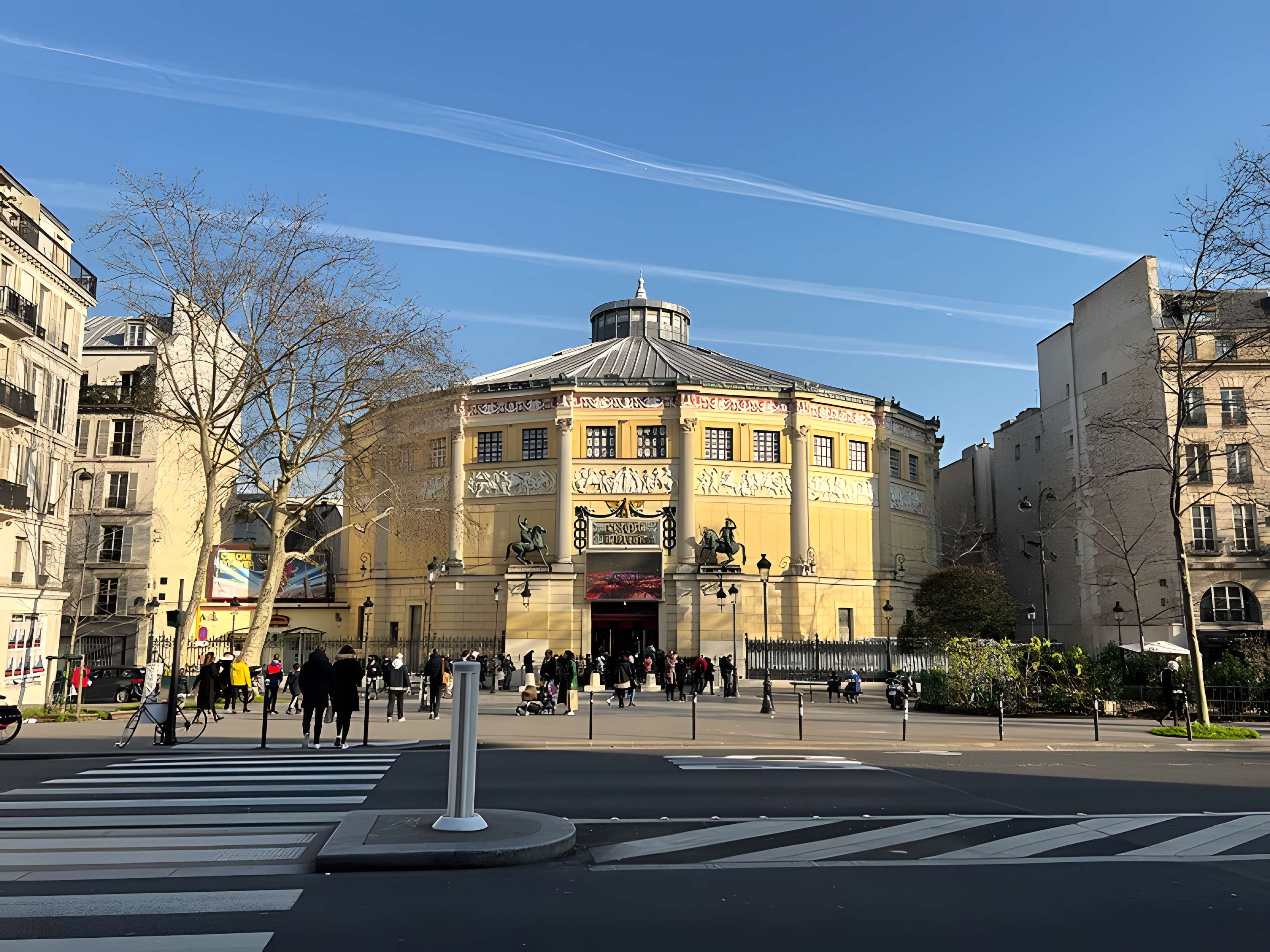 Cirque d'hiver à Paris