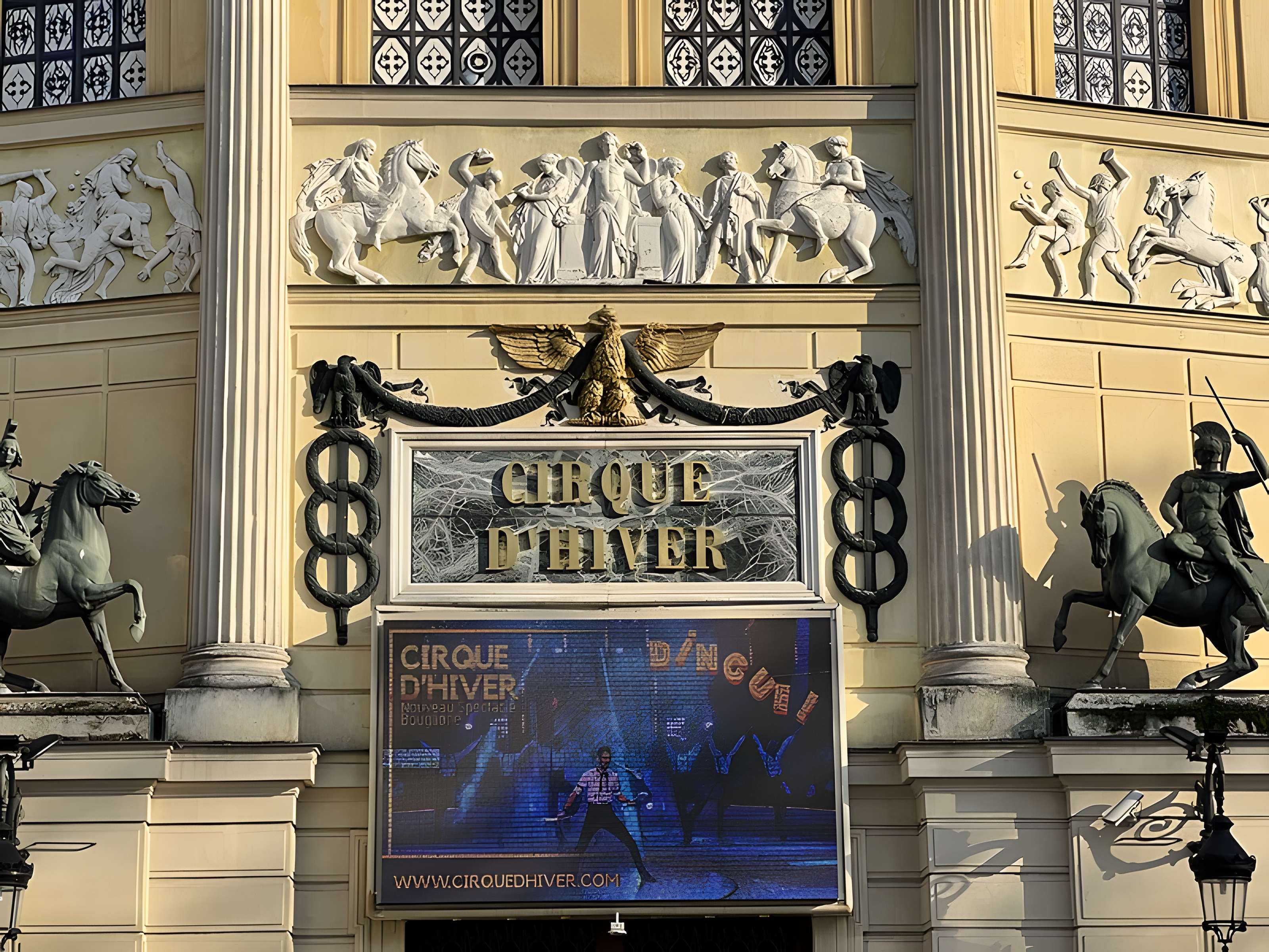 Cirque d'hiver à Paris