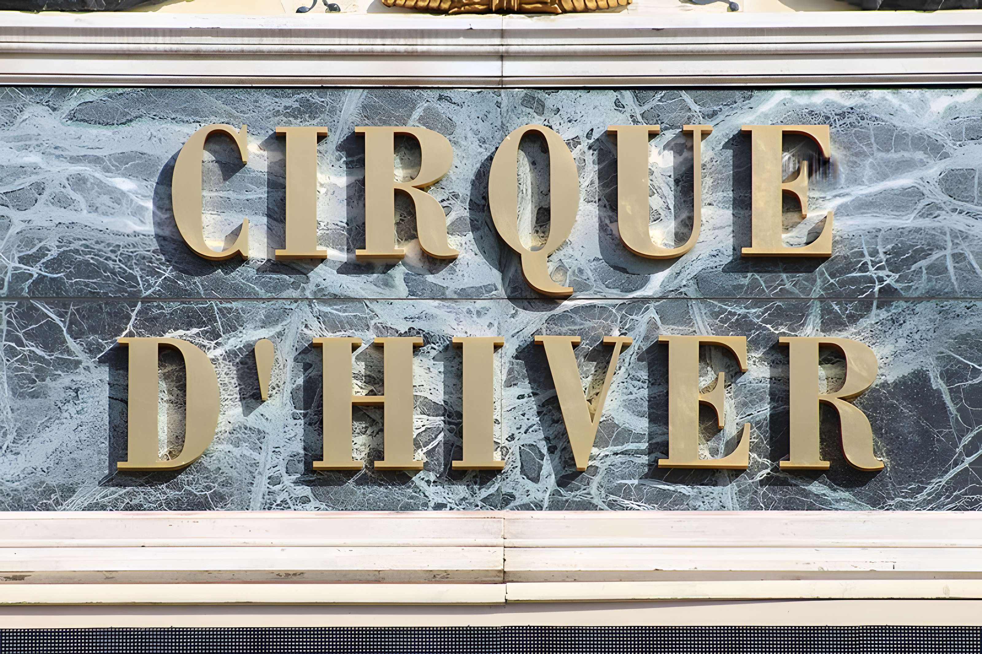 Cirque d'hiver à Paris