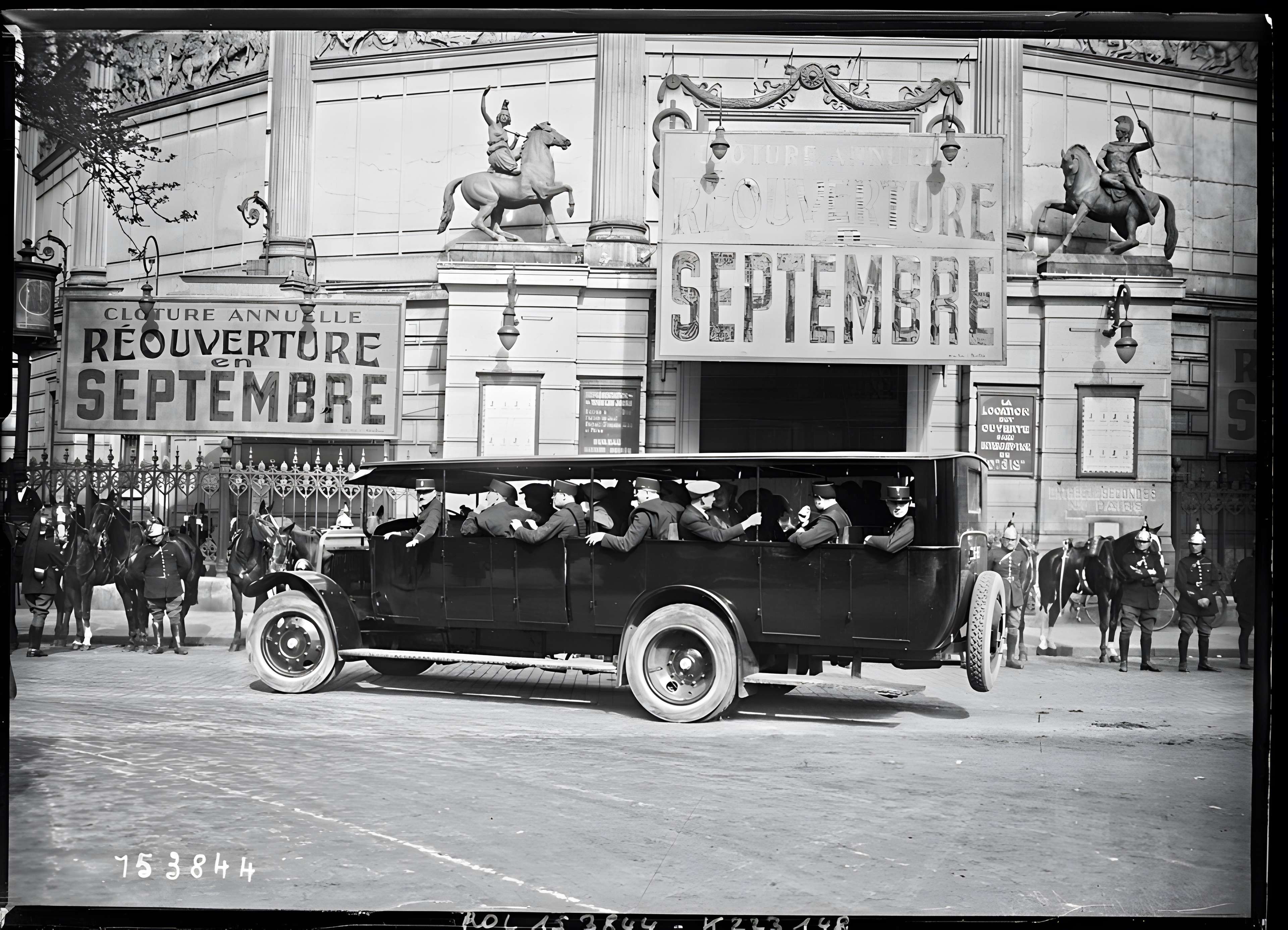 Cirque d'hiver à Paris