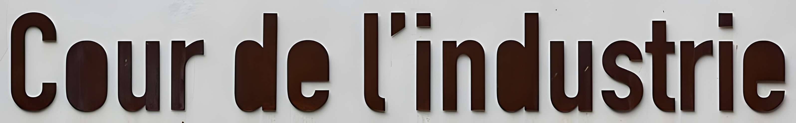 Cour de l'Industrie - Paris 11ème