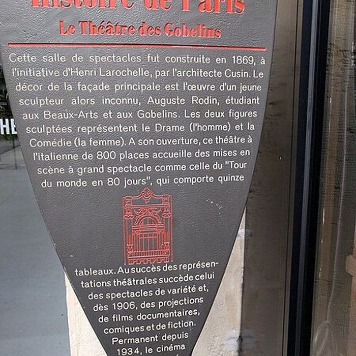 Photo de Théâtre des Gobelins  , actuellement cinéma Fauvette