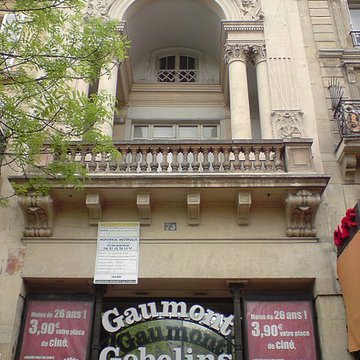 Théâtre des Gobelins  , actuellement cinéma Fauvette