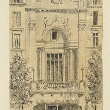 Théâtre des Gobelins  , actuellement cinéma Fauvette