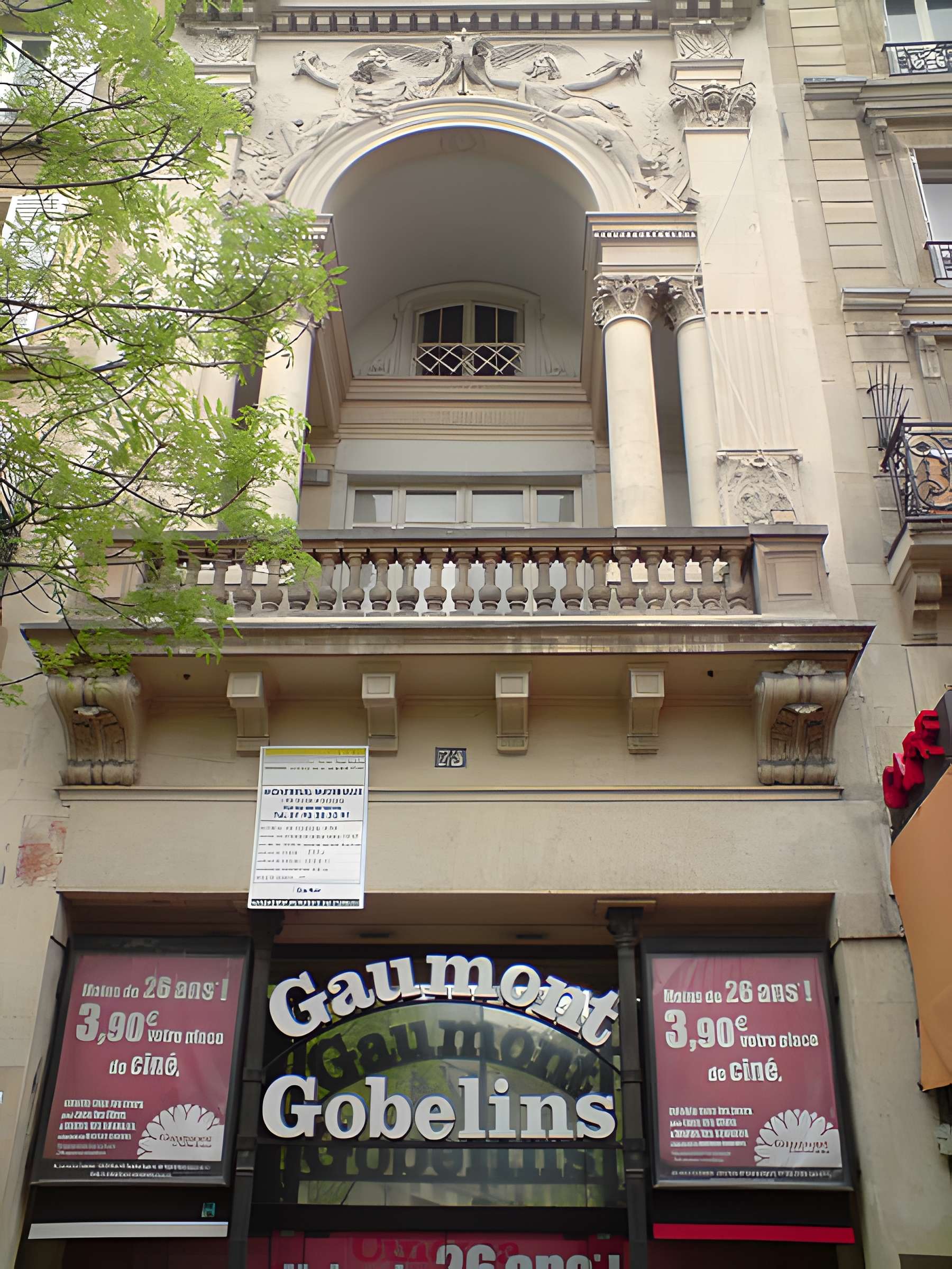 Théâtre des Gobelins  , actuellement cinéma Fauvette