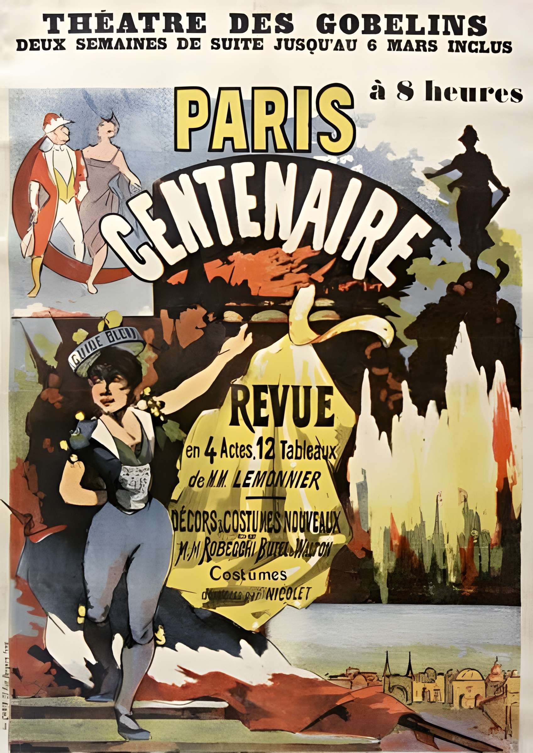 Théâtre des Gobelins  , actuellement cinéma Fauvette