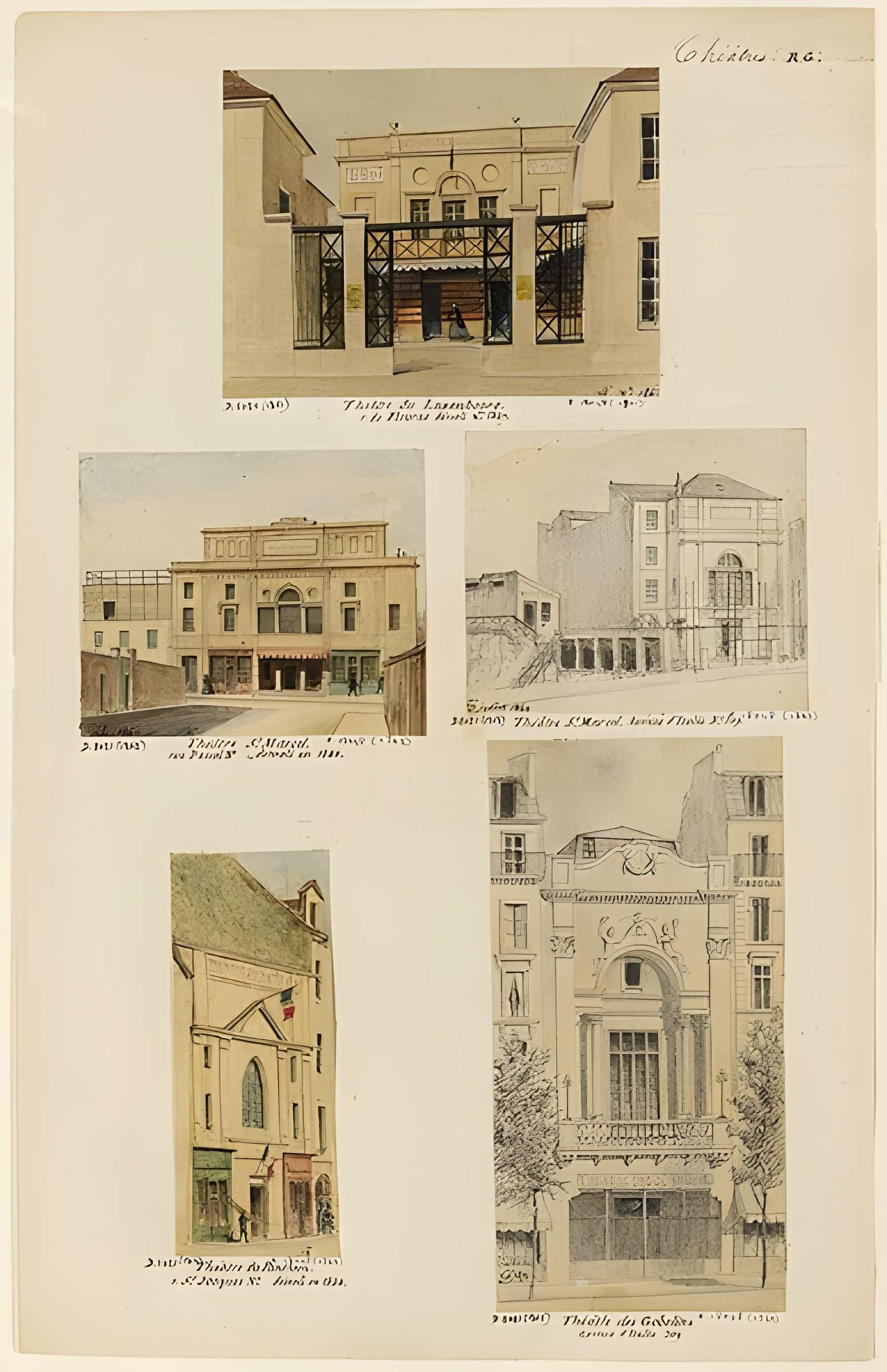 Théâtre des Gobelins  , actuellement cinéma Fauvette