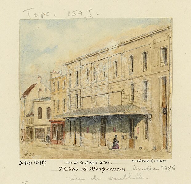 Théâtre Montparnasse - Paris 14ème