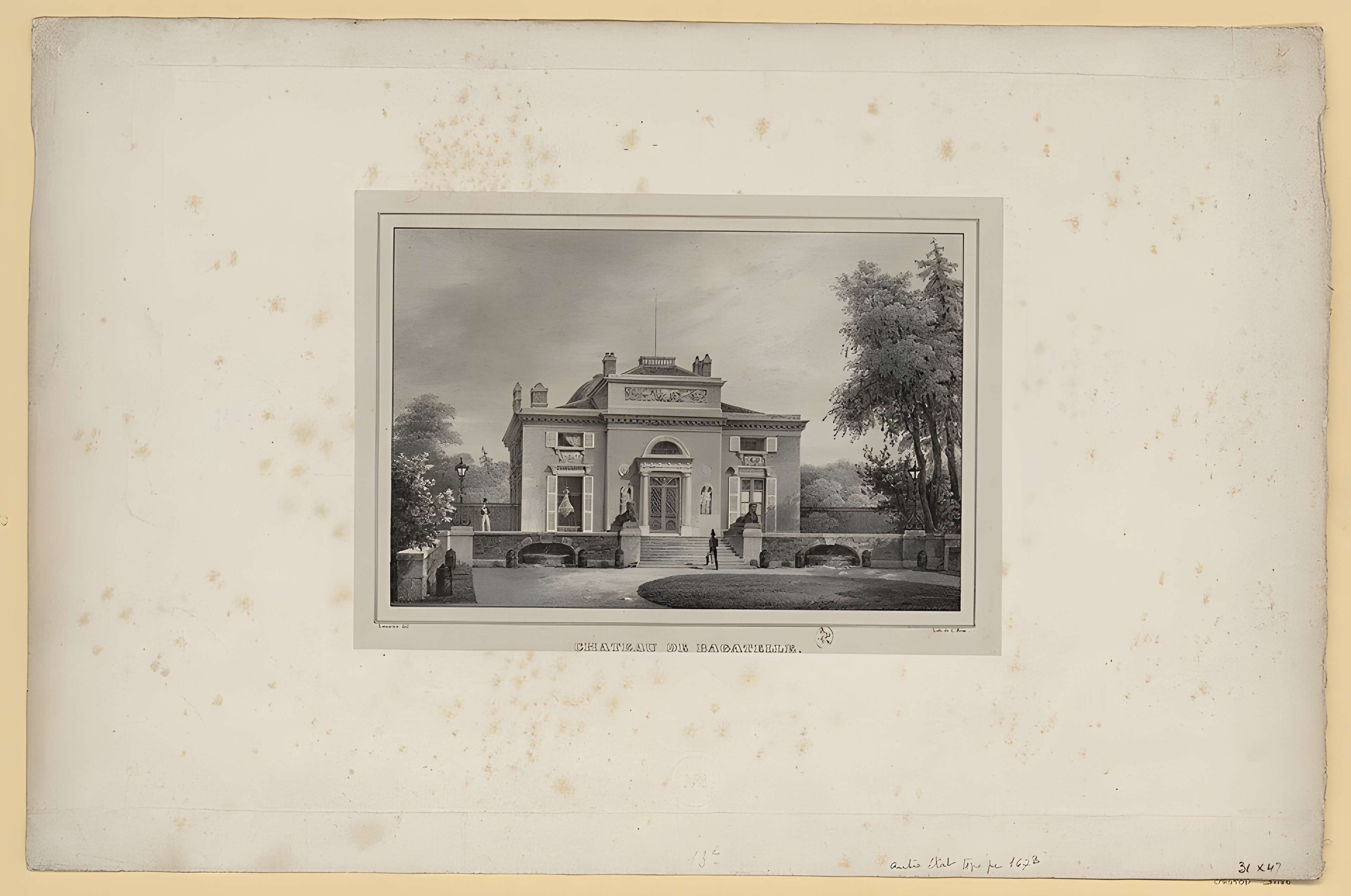 Pavillon de Bagatelle - Paris 16ème