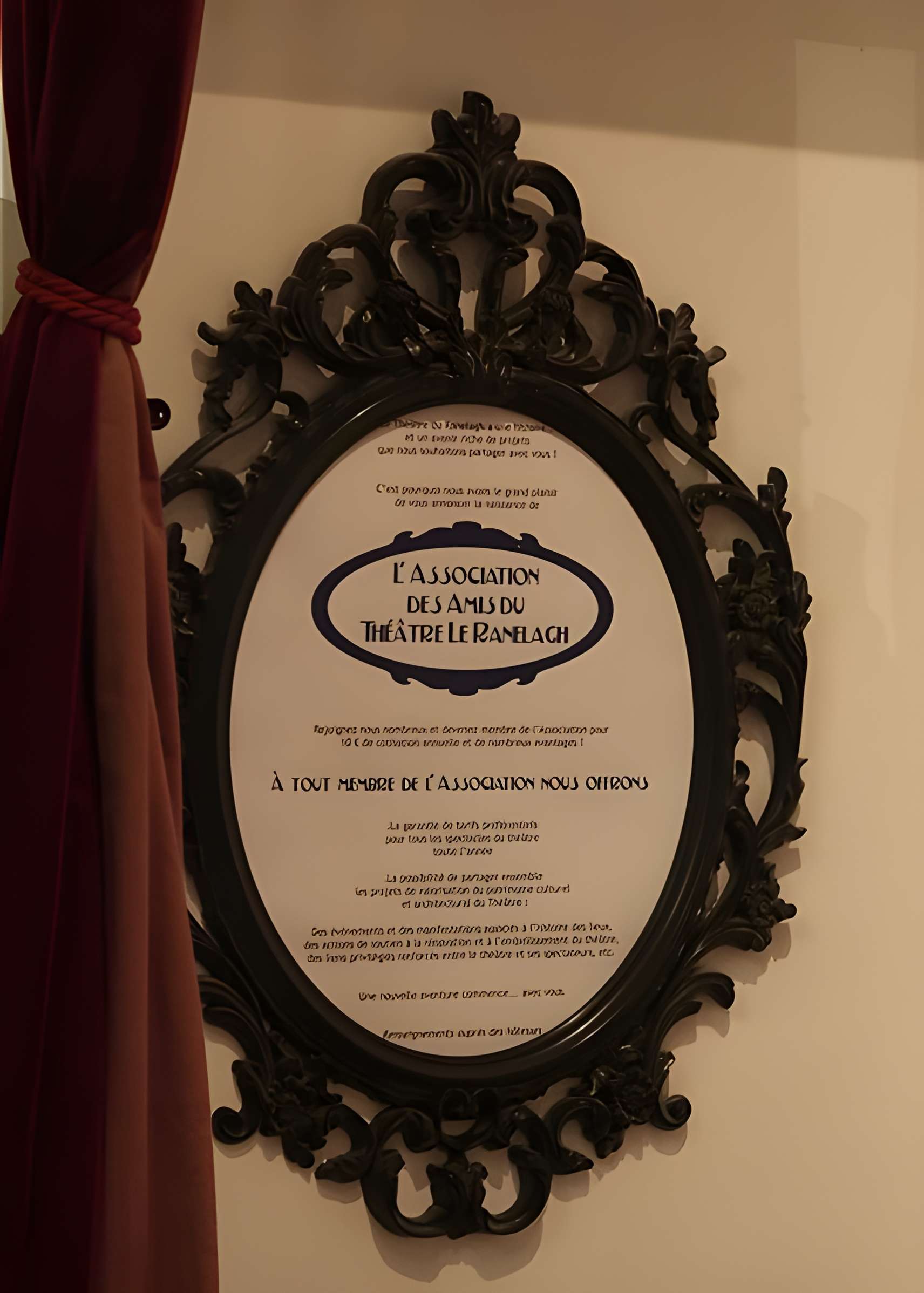 Ancien théâtre, actuellement cinéma Ranelagh