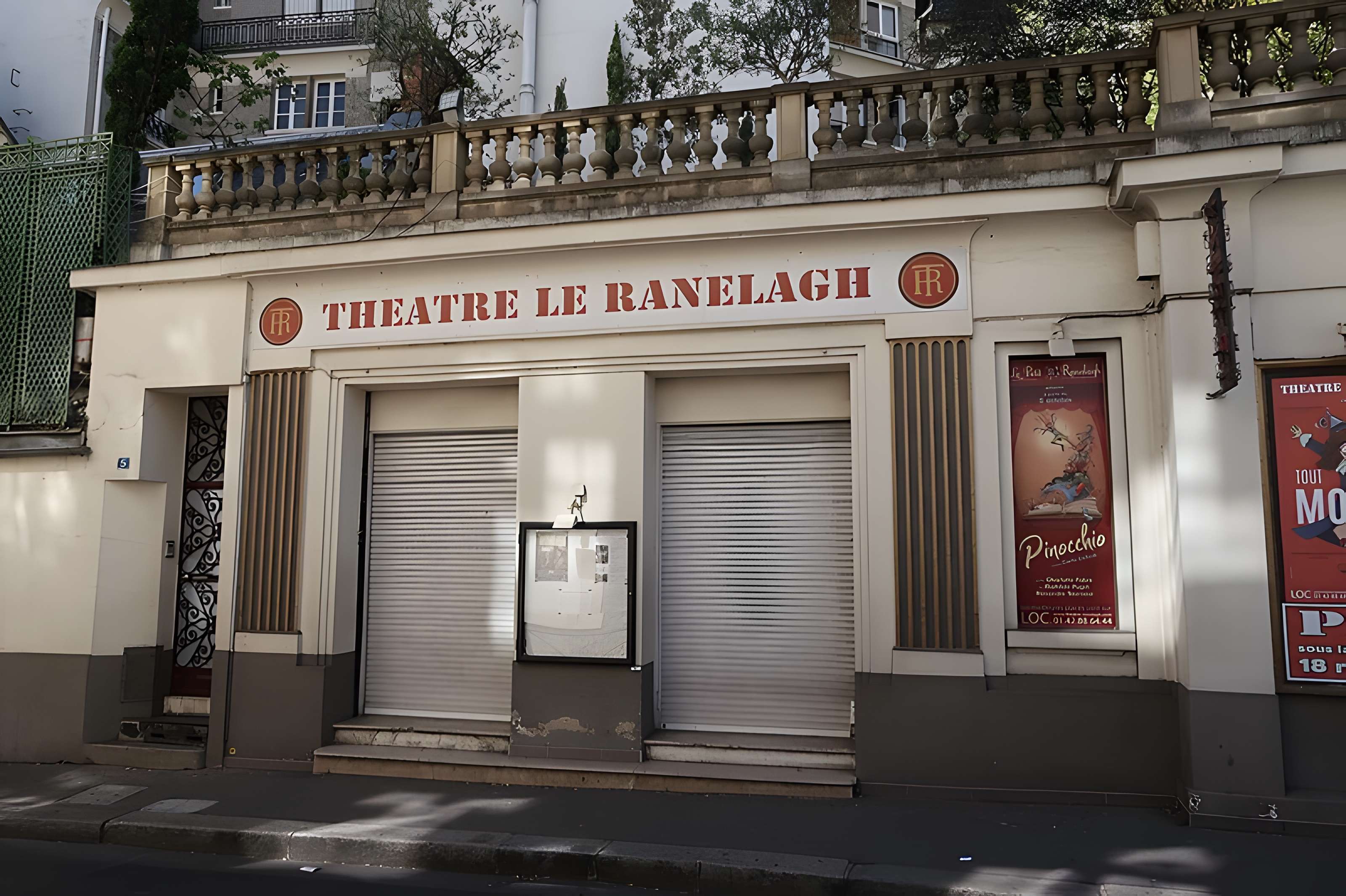 Ancien théâtre, actuellement cinéma Ranelagh