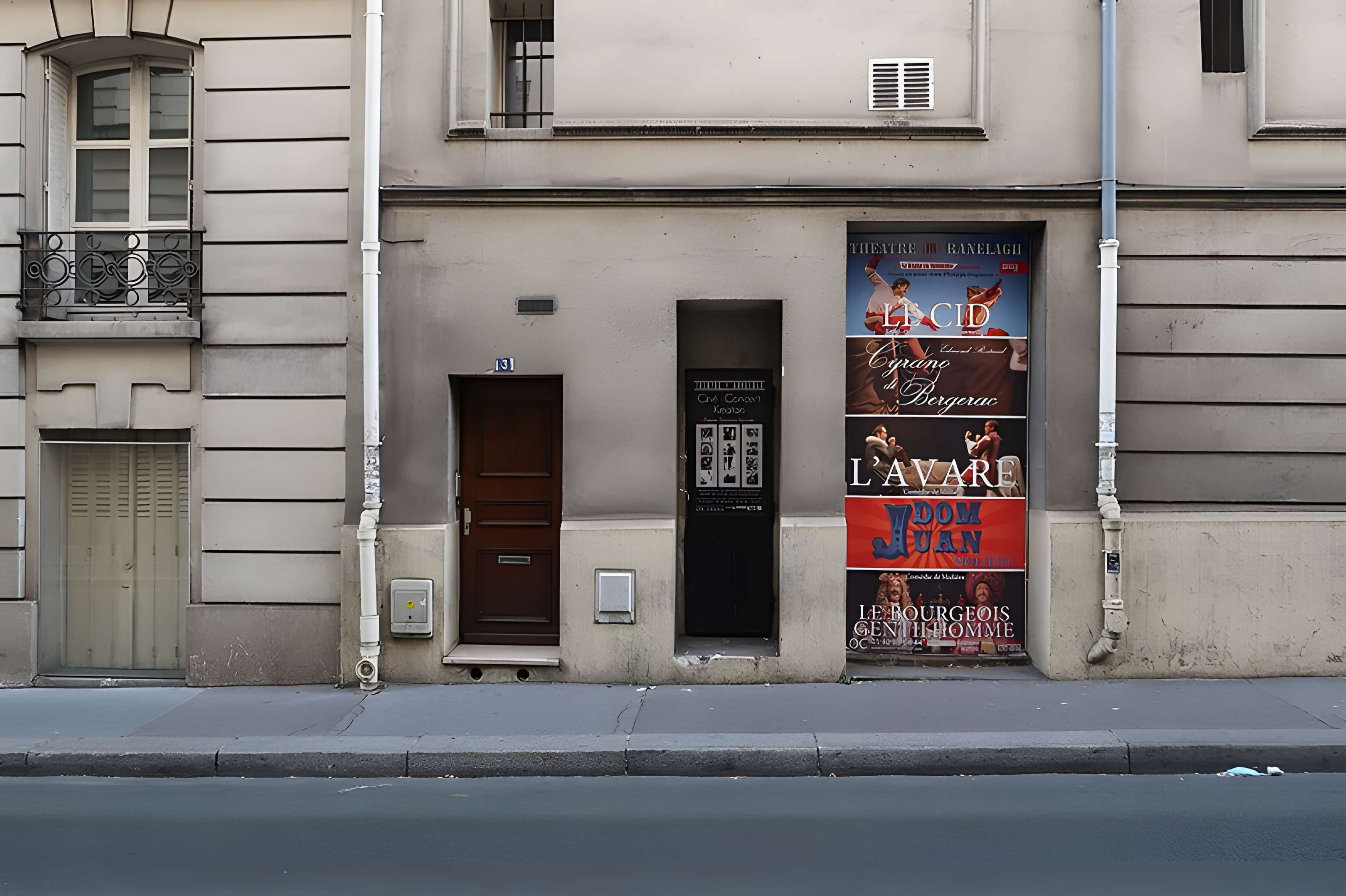 Ancien théâtre, actuellement cinéma Ranelagh