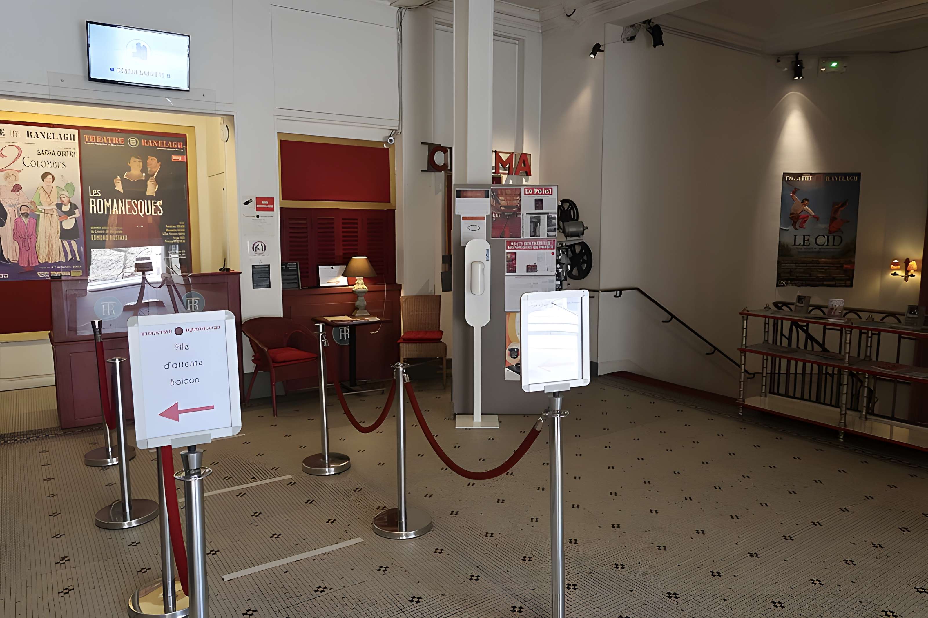 Ancien théâtre, actuellement cinéma Ranelagh