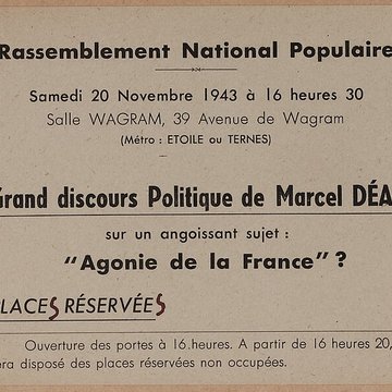 Salle Wagram à Paris