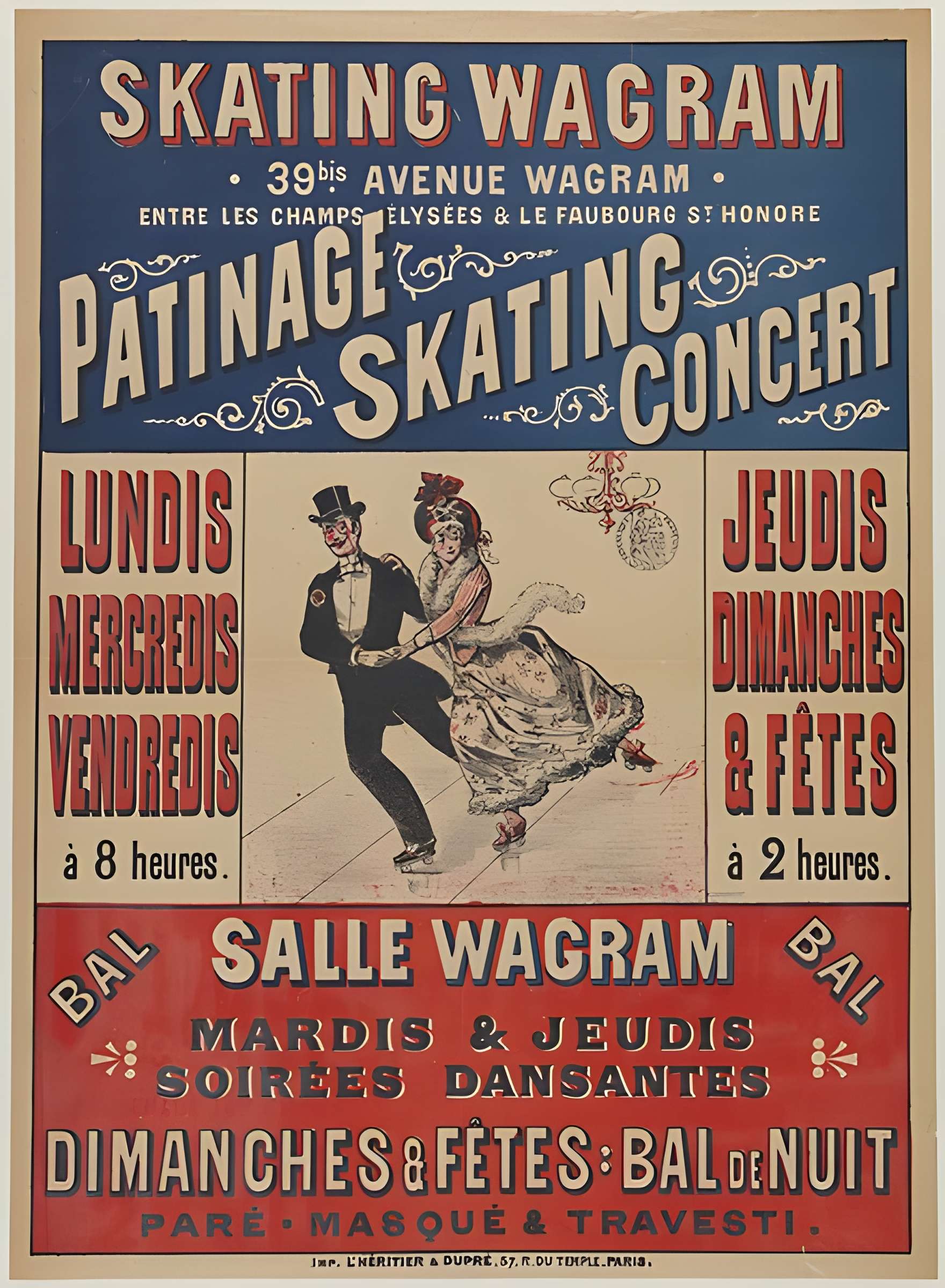 Salle Wagram à Paris