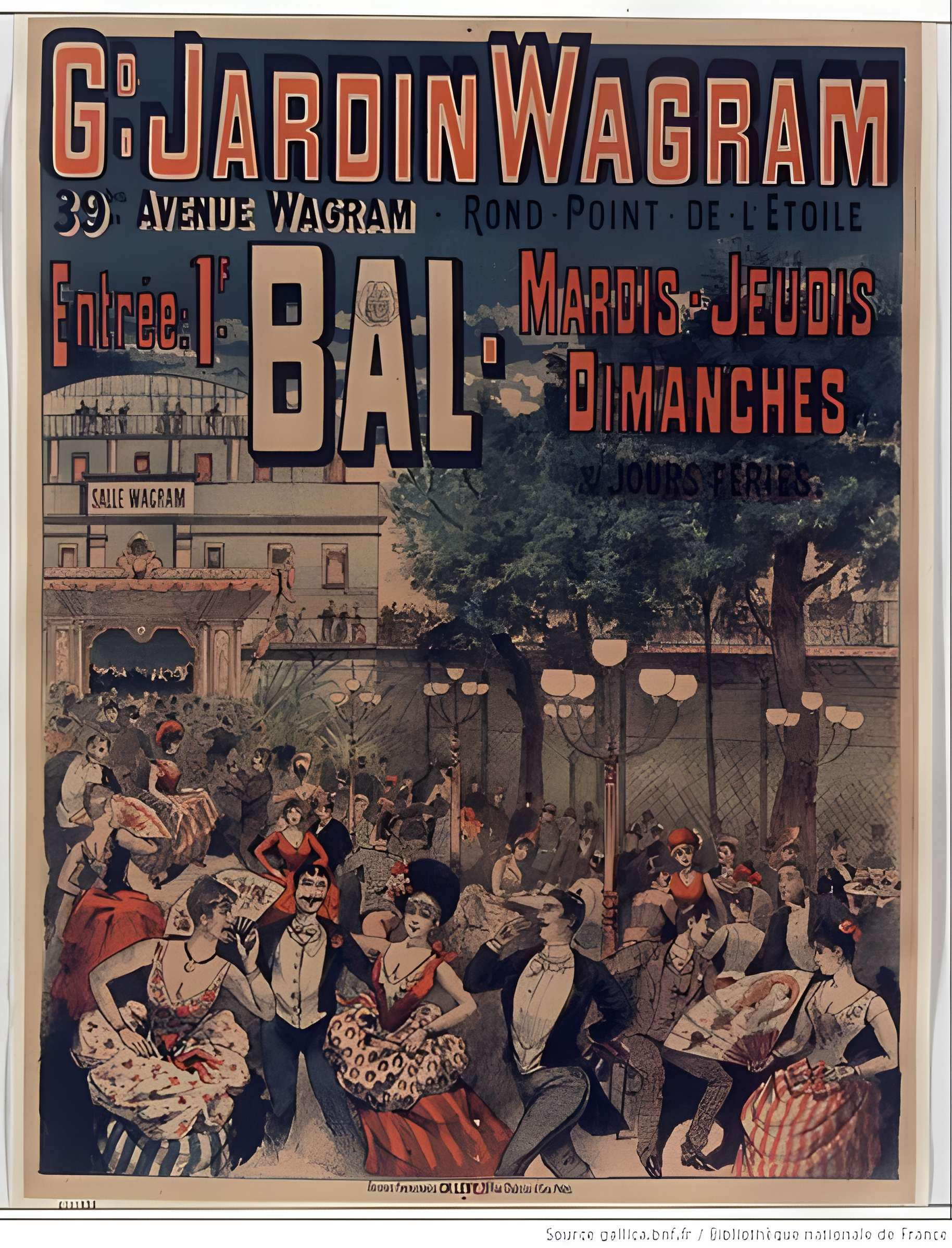 Salle Wagram à Paris