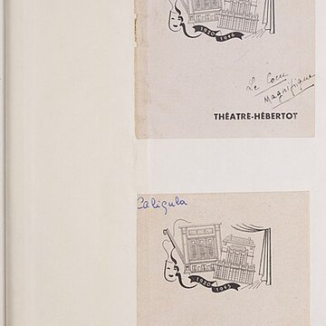 Théâtre des Arts  , actuellement théatre Hébertot