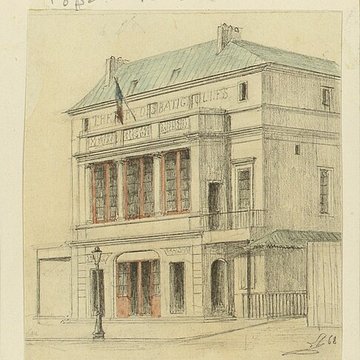 Théâtre des Arts  , actuellement théatre Hébertot