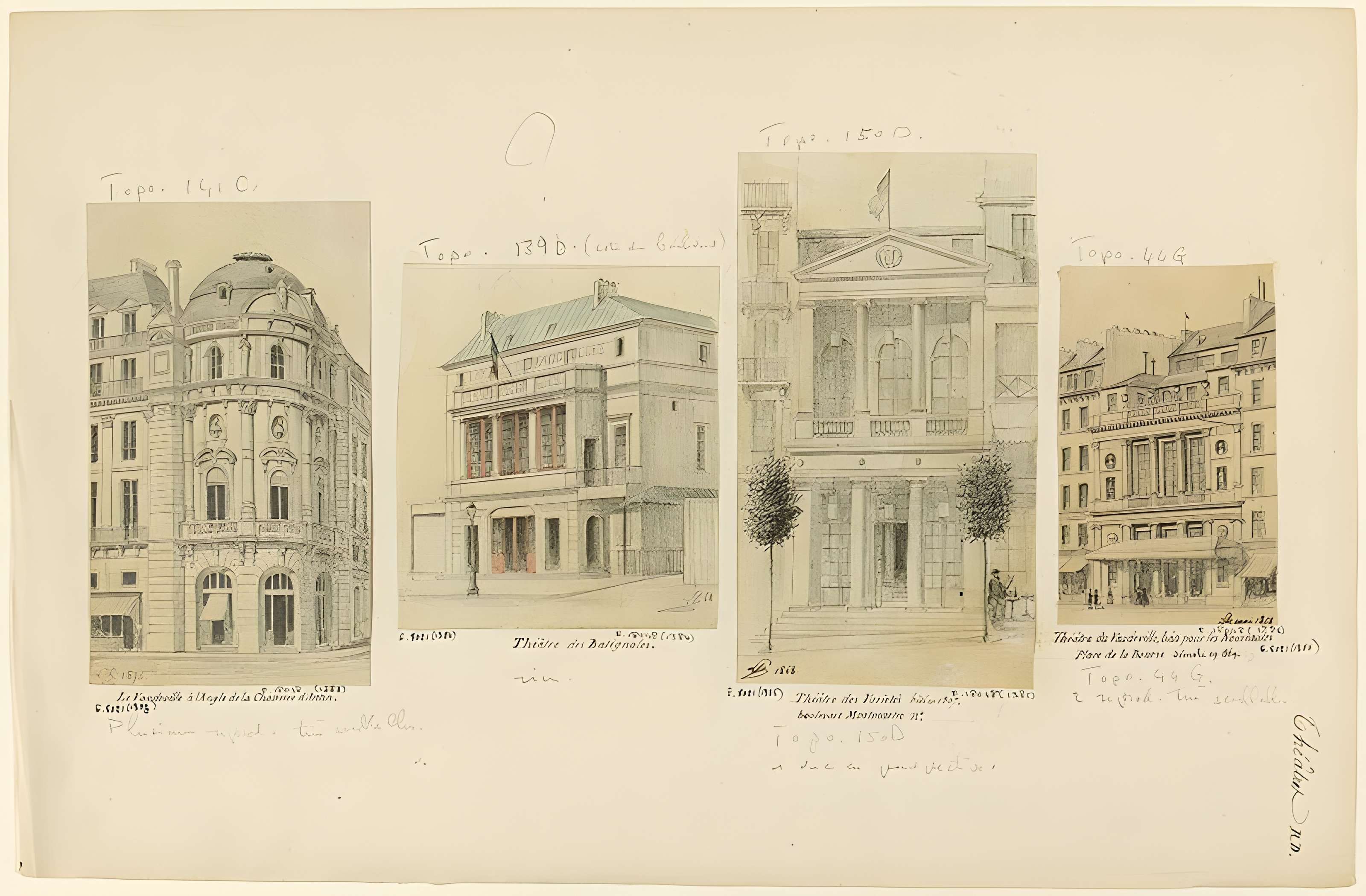 Théâtre des Arts  , actuellement théatre Hébertot