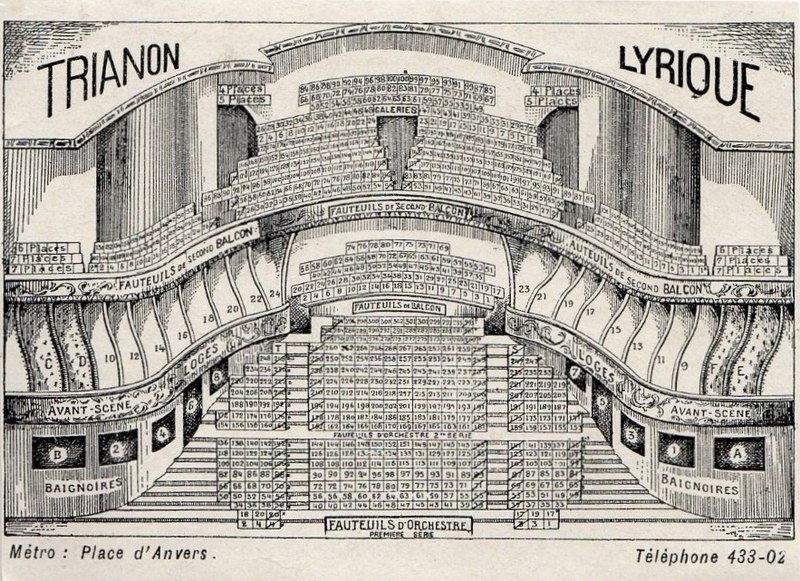 Le Trianon - Paris 18ème