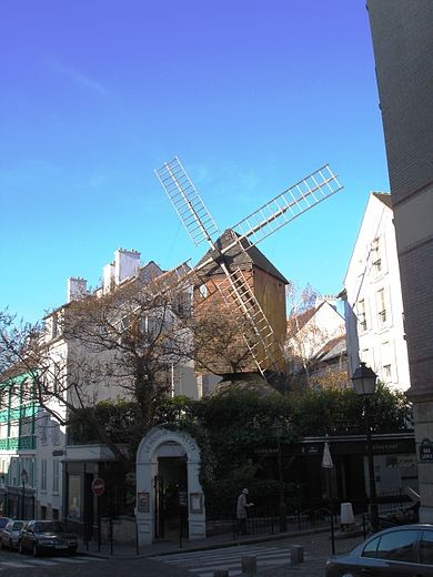 Photo de Moulin de la galette à Paris