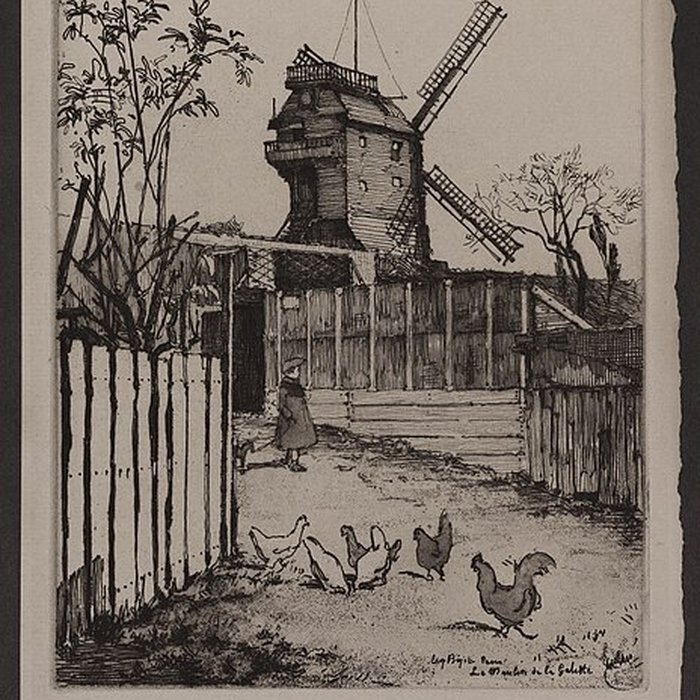 Photo de Moulin de la galette à Paris