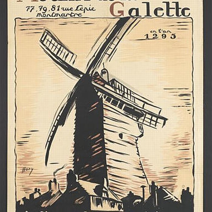 Photo de Moulin de la galette à Paris