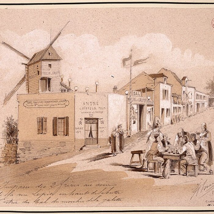 Photo de Moulin de la galette à Paris