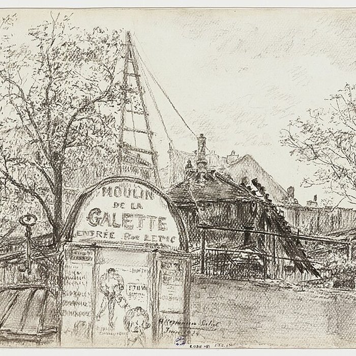 Photo de Moulin de la galette à Paris