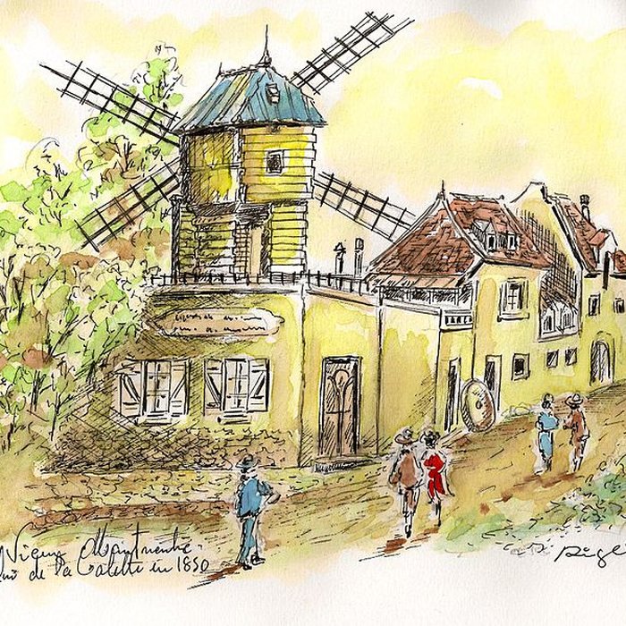 Photo de Moulin de la galette à Paris