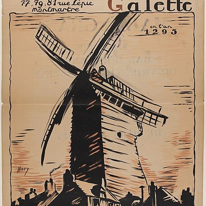 Photo de Moulin de la galette à Paris