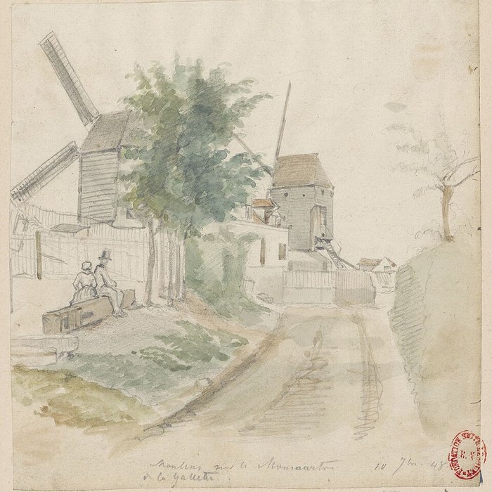 Photo de Moulin de la galette à Paris