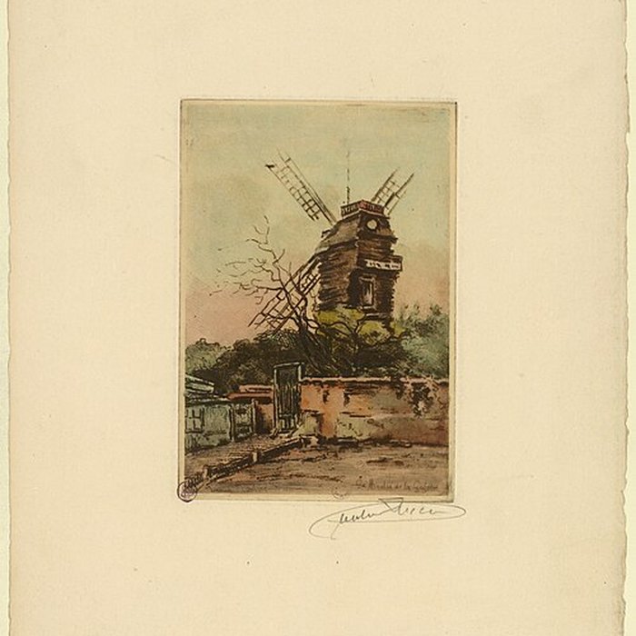 Photo de Moulin de la galette à Paris