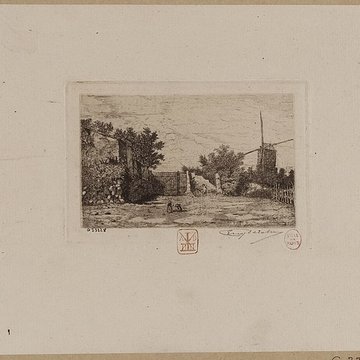 Moulin de la galette à Paris