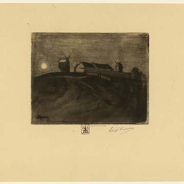 Moulin de la galette à Paris