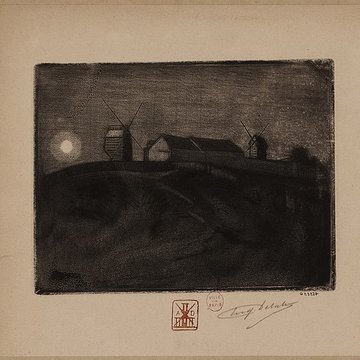 Moulin de la galette à Paris