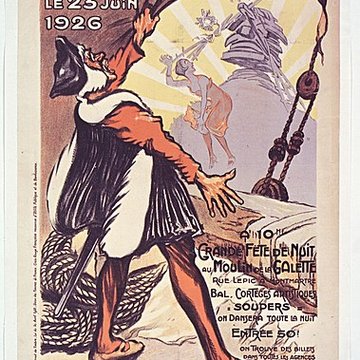 Moulin de la galette à Paris