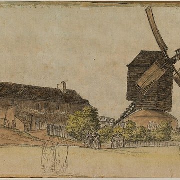 Moulin de la galette à Paris