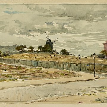 Moulin de la galette à Paris