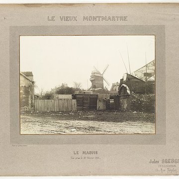 Moulin de la galette à Paris